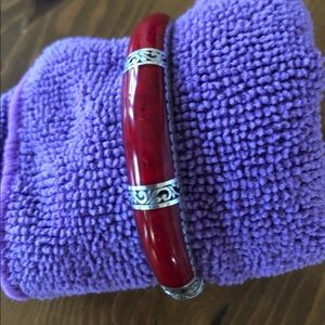 Bali Legacy Sponge Coral cuff bracelet